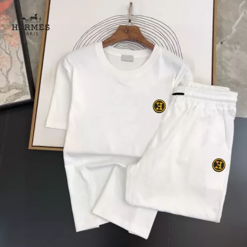 Hermes Tracksuits Short Sleeved For Men #1336146