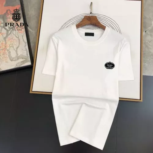 Cheap Prada Tracksuits Short Sleeved For Men #1336165 Replica Wholesale [$48.00 USD] [ITEM#1336165] on Replica Prada Tracksuits