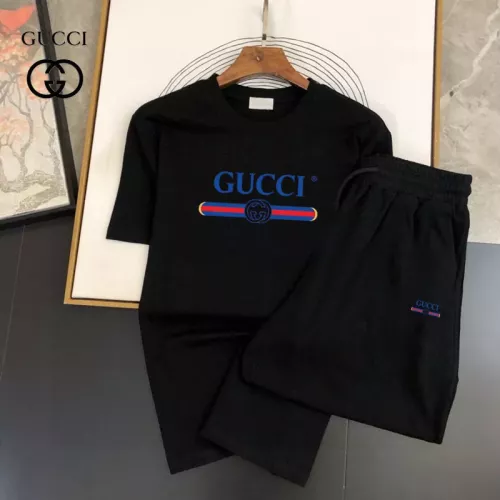 Gucci Tracksuits Short Sleeved For Men #1336183