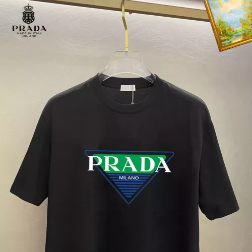 Cheap Prada T-Shirts Short Sleeved For Unisex #1336239 Replica Wholesale [$25.00 USD] [ITEM#1336239] on Replica Prada T-Shirts
