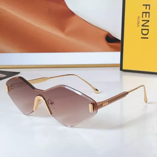 Fendi AAA Quality Sunglasses #1336295
