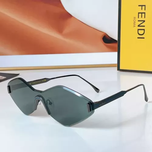 Fendi AAA Quality Sunglasses #1336298