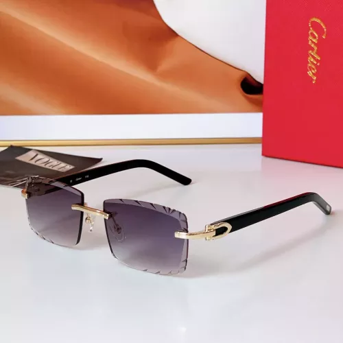 Cartier AAA Quality Sunglassess #1336330