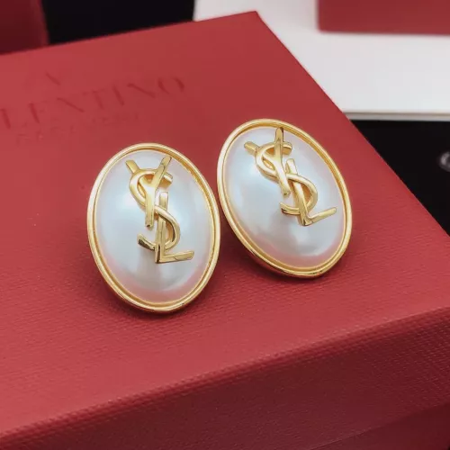 Cheap Yves Saint Laurent YSL Earrings For Women #1336377 Replica Wholesale [$29.00 USD] [ITEM#1336377] on Replica Yves Saint Laurent YSL Earrings