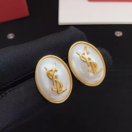 Cheap Yves Saint Laurent YSL Earrings For Women #1336377 Replica Wholesale [$29.00 USD] [ITEM#1336377] on Replica Yves Saint Laurent YSL Earrings