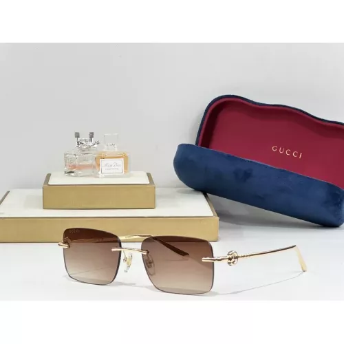 Gucci AAA Quality Sunglasses #1336428