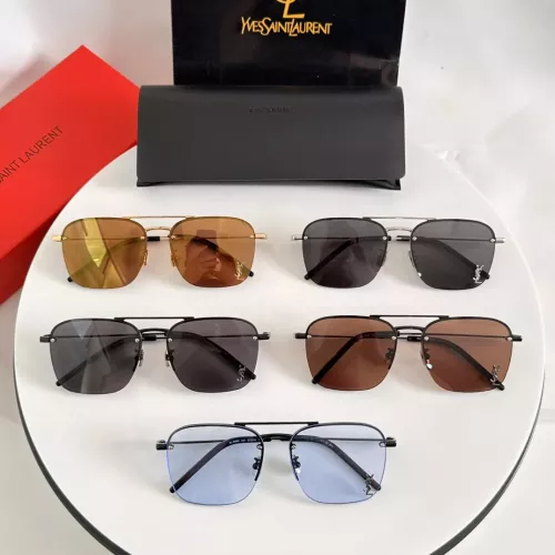 Cheap Yves Saint Laurent YSL AAA Quality Sunglasses #1336479 Replica Wholesale [$60.00 USD] [ITEM#1336479] on Replica Yves Saint Laurent YSL AAA Quality Sunglasses