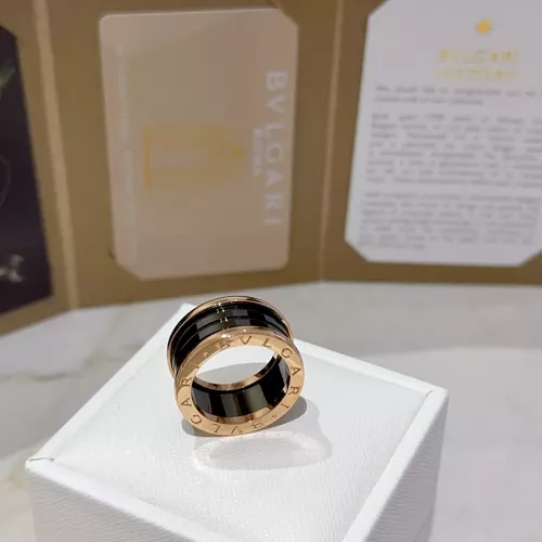 Cheap Bvlgari Rings In Rose Gold For Unisex #1336526 Replica Wholesale [$27.00 USD] [ITEM#1336526] on Replica Bvlgari Rings