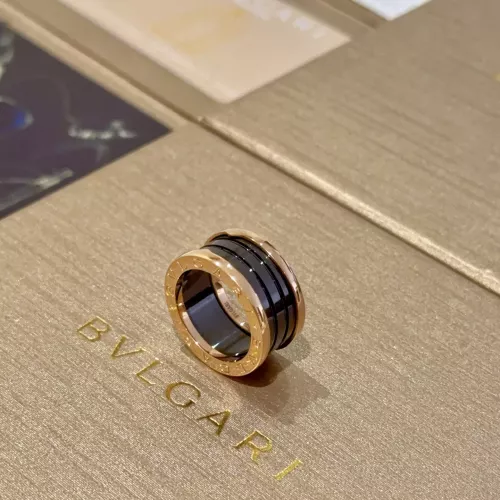 Cheap Bvlgari Rings In Rose Gold For Unisex #1336526 Replica Wholesale [$27.00 USD] [ITEM#1336526] on Replica Bvlgari Rings
