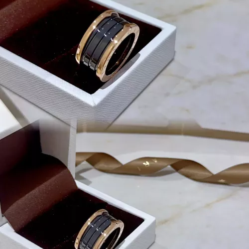 Cheap Bvlgari Rings In Rose Gold For Unisex #1336526 Replica Wholesale [$27.00 USD] [ITEM#1336526] on Replica Bvlgari Rings