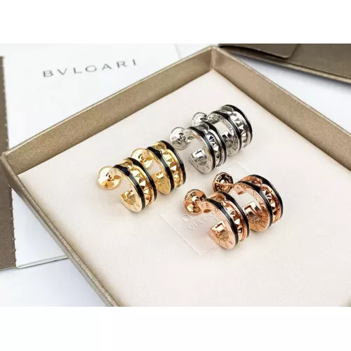 Cheap Bvlgari Earrings In Gold For Women #1336538 Replica Wholesale [$36.00 USD] [ITEM#1336538] on Replica Bvlgari Earrings