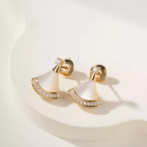 Cheap Bvlgari Earrings For Women #1336551 Replica Wholesale [$56.00 USD] [ITEM#1336551] on Replica Bvlgari Earrings