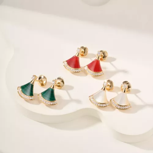 Cheap Bvlgari Earrings For Women #1336551 Replica Wholesale [$56.00 USD] [ITEM#1336551] on Replica Bvlgari Earrings