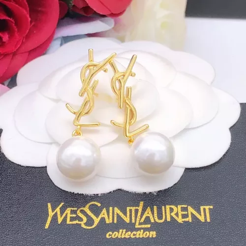 Cheap Yves Saint Laurent YSL Earrings For Women #1336559 Replica Wholesale [$27.00 USD] [ITEM#1336559] on Replica Yves Saint Laurent YSL Earrings