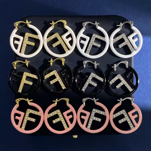 Cheap Fendi Earrings For Women #1336602 Replica Wholesale [$29.00 USD] [ITEM#1336602] on Replica Fendi Earrings