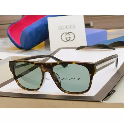 Gucci AAA Quality Sunglasses #1336633