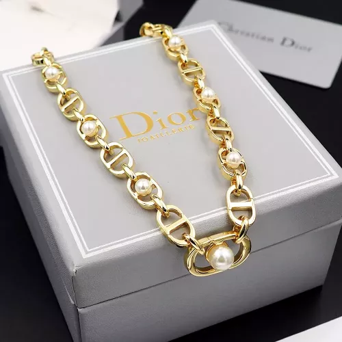Cheap Christian Dior Necklaces #1336724 Replica Wholesale [$32.00 USD] [ITEM#1336724] on Replica Christian Dior Necklaces