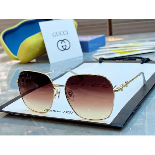 Gucci AAA Quality Sunglasses #1336779