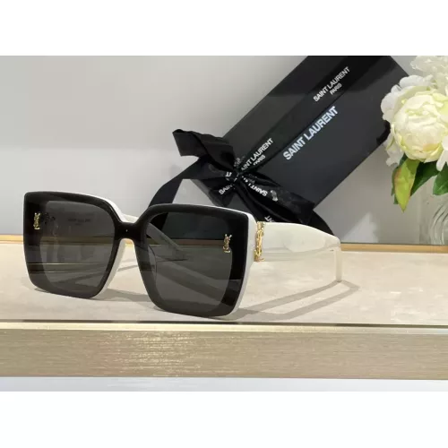 Cheap Yves Saint Laurent YSL AAA Quality Sunglasses #1336837 Replica Wholesale [$68.00 USD] [ITEM#1336837] on Replica Yves Saint Laurent YSL AAA Quality Sunglasses