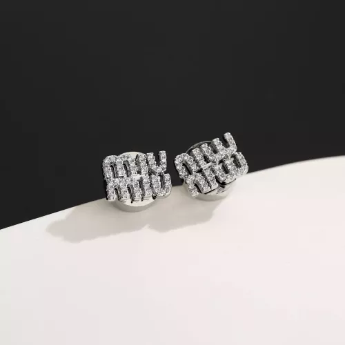 Cheap MIU MIU Earrings For Women #1336972 Replica Wholesale [$27.00 USD] [ITEM#1336972] on Replica MIU MIU Earrings