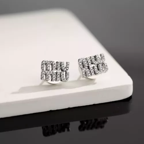Cheap MIU MIU Earrings For Women #1336972 Replica Wholesale [$27.00 USD] [ITEM#1336972] on Replica MIU MIU Earrings