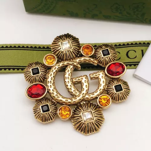 Cheap Gucci Brooches For Women #1337049 Replica Wholesale [$29.00 USD] [ITEM#1337049] on Replica Gucci Brooches