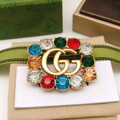 Cheap Gucci Brooches For Women #1337058 Replica Wholesale [$34.00 USD] [ITEM#1337058] on Replica Gucci Brooches