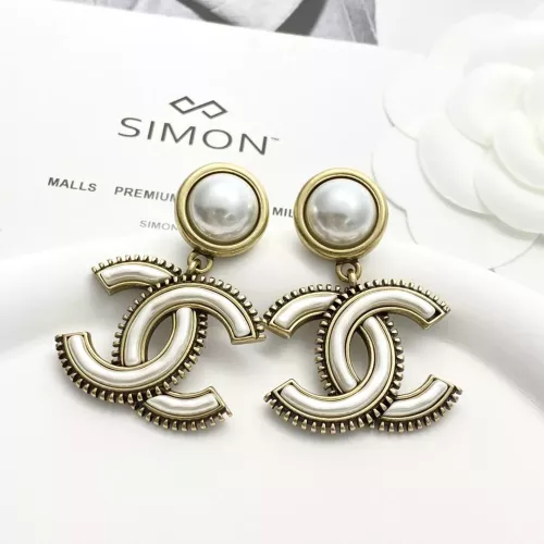 Cheap Chanel Earrings For Women #1337064 Replica Wholesale [$38.00 USD] [ITEM#1337064] on Replica Chanel Earrings