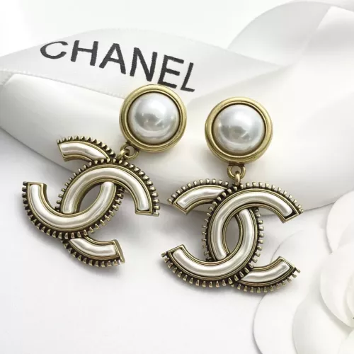Cheap Chanel Earrings For Women #1337064 Replica Wholesale [$38.00 USD] [ITEM#1337064] on Replica Chanel Earrings