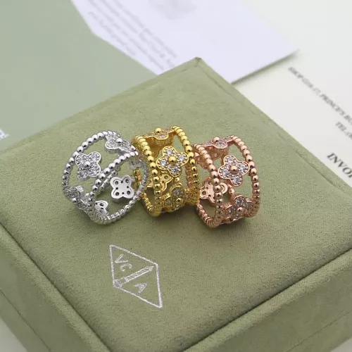 Cheap Van Cleef &amp; Arpels Rings For Women #1337077 Replica Wholesale [$27.00 USD] [ITEM#1337077] on Replica Van Cleef &amp; Arpels Rings