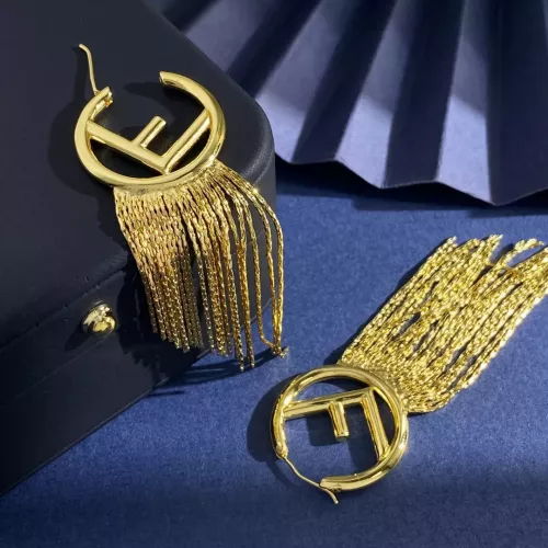 Cheap Fendi Earrings For Women #1337081 Replica Wholesale [$32.00 USD] [ITEM#1337081] on Replica Fendi Earrings