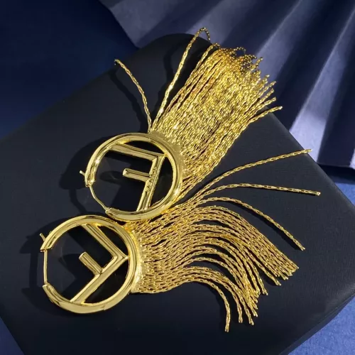 Cheap Fendi Earrings For Women #1337081 Replica Wholesale [$32.00 USD] [ITEM#1337081] on Replica Fendi Earrings