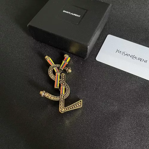 Cheap Yves Saint Laurent Brooches For Women #1337161 Replica Wholesale [$29.00 USD] [ITEM#1337161] on Replica Yves Saint Laurent Brooches