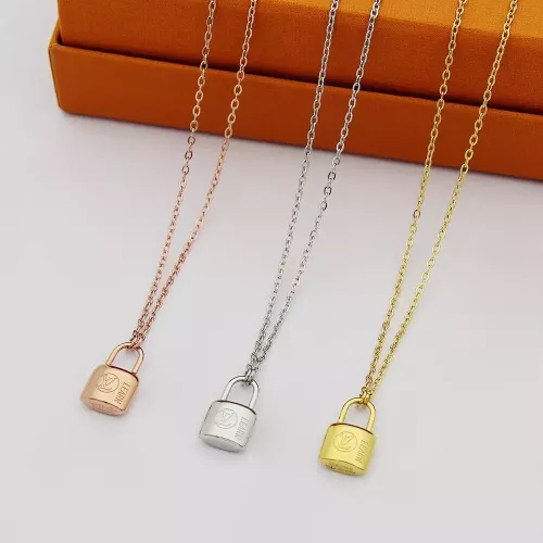 Cheap Louis Vuitton Necklaces #1337214 Replica Wholesale [$25.00 USD] [ITEM#1337214] on Replica Louis Vuitton Necklaces