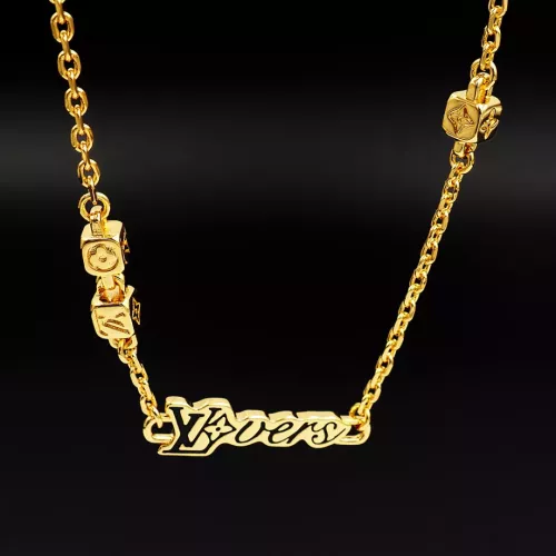 Cheap Louis Vuitton Necklaces #1337244 Replica Wholesale [$32.00 USD] [ITEM#1337244] on Replica Louis Vuitton Necklaces