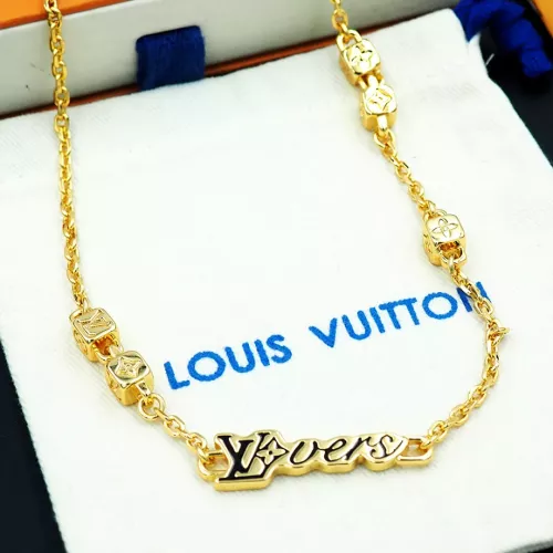 Cheap Louis Vuitton Necklaces #1337244 Replica Wholesale [$32.00 USD] [ITEM#1337244] on Replica Louis Vuitton Necklaces