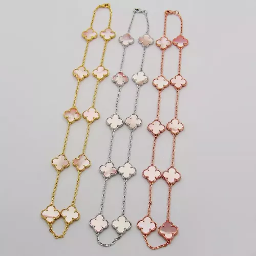 Cheap Van Cleef &amp; Arpels Necklaces For Women #1337413 Replica Wholesale [$40.00 USD] [ITEM#1337413] on Replica Van Cleef &amp; Arpels Necklaces