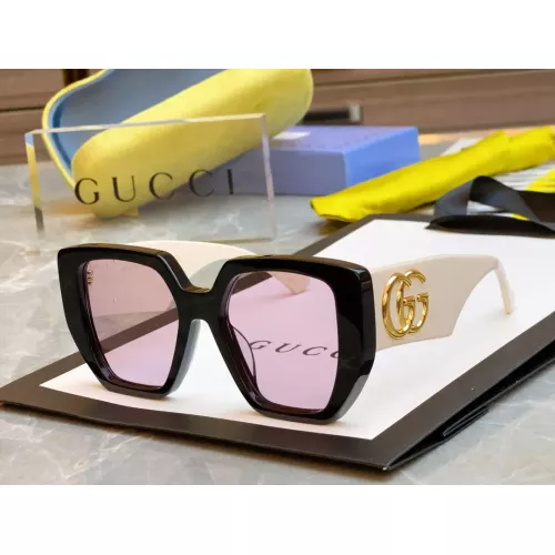 Gucci AAA Quality Sunglasses #1337417