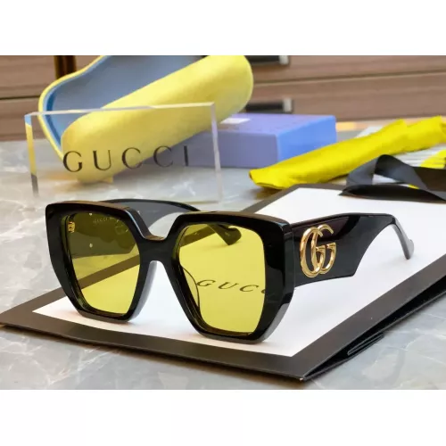 Gucci AAA Quality Sunglasses #1337419