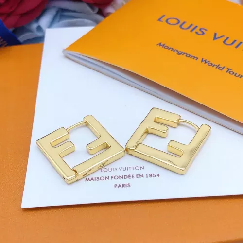 Cheap Fendi Earrings For Women #1337496 Replica Wholesale [$27.00 USD] [ITEM#1337496] on Replica Fendi Earrings