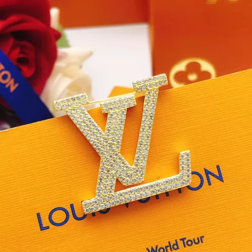 Cheap Louis Vuitton LV Brooches For Women #1337543 Replica Wholesale [$32.00 USD] [ITEM#1337543] on Replica Louis Vuitton LV Brooches