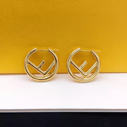 Cheap Fendi Earrings For Women #1337560 Replica Wholesale [$27.00 USD] [ITEM#1337560] on Replica Fendi Earrings