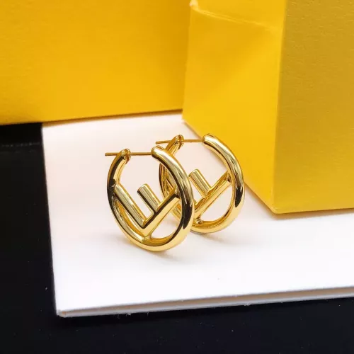 Cheap Fendi Earrings For Women #1337560 Replica Wholesale [$27.00 USD] [ITEM#1337560] on Replica Fendi Earrings