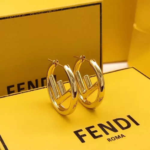 Cheap Fendi Earrings For Women #1337560 Replica Wholesale [$27.00 USD] [ITEM#1337560] on Replica Fendi Earrings