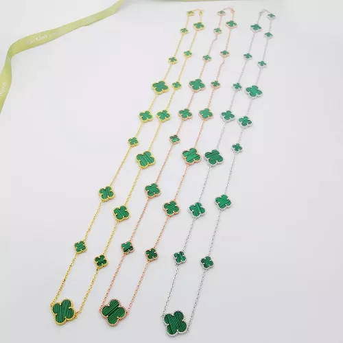 Cheap Van Cleef &amp; Arpels Necklaces For Women #1337584 Replica Wholesale [$60.00 USD] [ITEM#1337584] on Replica Van Cleef &amp; Arpels Necklaces
