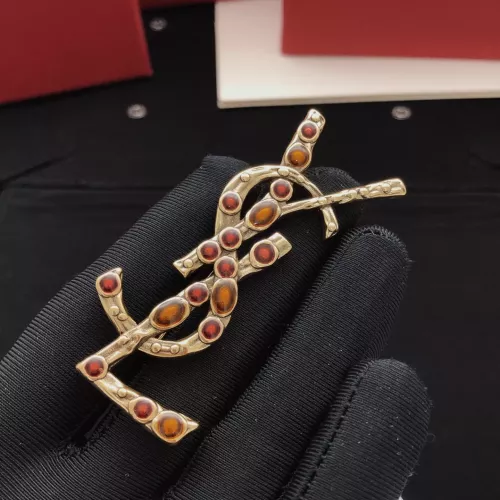 Cheap Yves Saint Laurent Brooches For Women #1337621 Replica Wholesale [$34.00 USD] [ITEM#1337621] on Replica Yves Saint Laurent Brooches