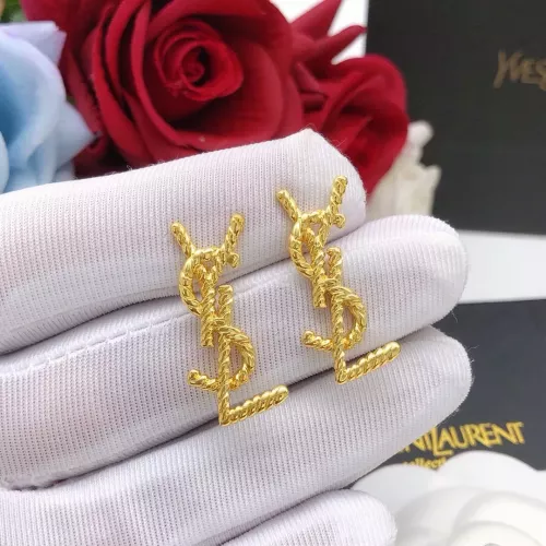 Cheap Yves Saint Laurent YSL Earrings For Women #1337665 Replica Wholesale [$27.00 USD] [ITEM#1337665] on Replica Yves Saint Laurent YSL Earrings