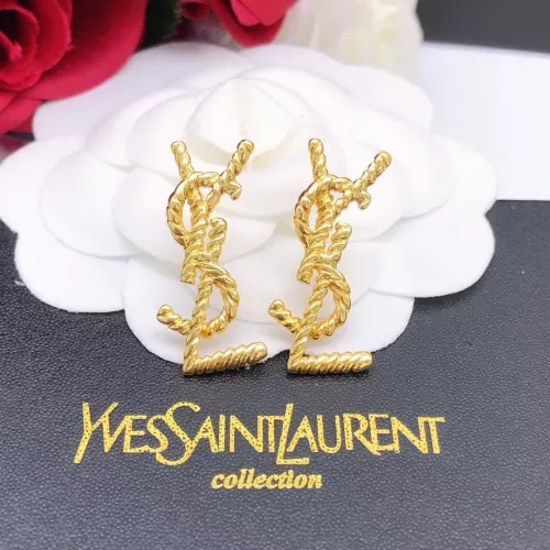 Cheap Yves Saint Laurent YSL Earrings For Women #1337665 Replica Wholesale [$27.00 USD] [ITEM#1337665] on Replica Yves Saint Laurent YSL Earrings