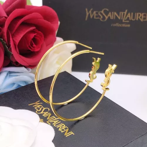 Cheap Yves Saint Laurent YSL Earrings For Women #1337666 Replica Wholesale [$27.00 USD] [ITEM#1337666] on Replica Yves Saint Laurent YSL Earrings
