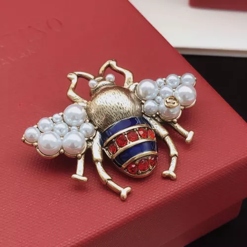 Cheap Gucci Brooches For Women #1337715 Replica Wholesale [$29.00 USD] [ITEM#1337715] on Replica Gucci Brooches